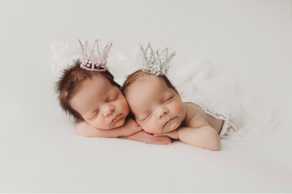 twin babies sleeping